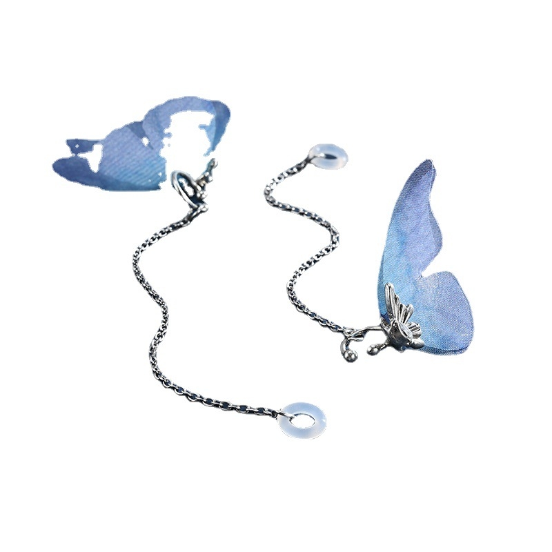 AirPods Anti-Lost Pillangó Fülklipsz – Női Eredeti Dizájn, Gyűrűtípusú Fülklipsz, Ötvözet, Diamant Befejezés, Állatok/Zodiákus Stílus