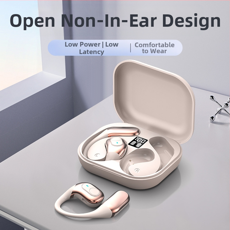 Slúchadlá Bluetooth s kostnou konduktivitou – otvorený dizajn, pre šport, 5.4, IPX5, dosah 10 m, výdrž batérie >8 h