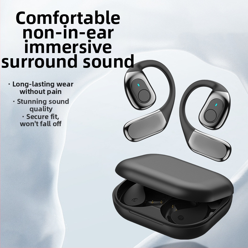 Slúchadlá Bluetooth s kostnou konduktivitou – otvorený dizajn, pre šport, 5.4, IPX5, dosah 10 m, výdrž batérie >8 h