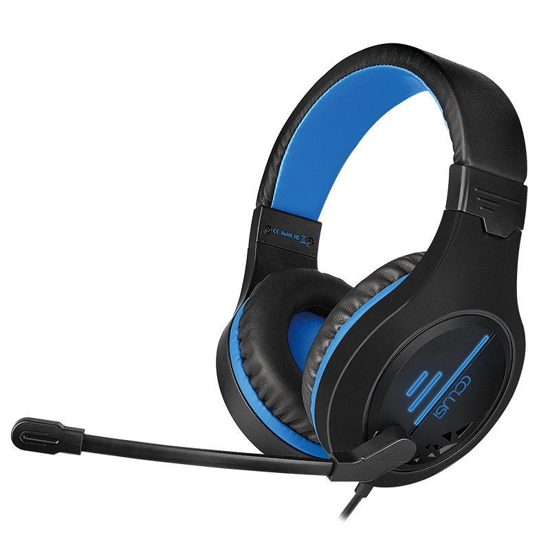 CLS100 kábeles gaming headset, 50 mm meghajtók, 2,2 m kábel, mikrofonnal