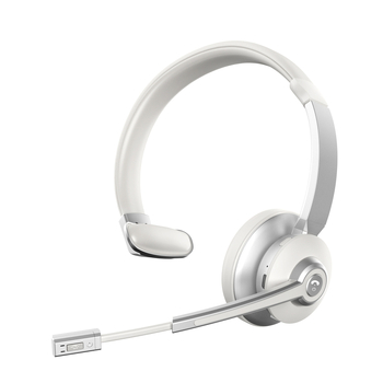 Bluetoothos mono headset fejpánttal, zajcsökkentés, 40 mm hangszóró