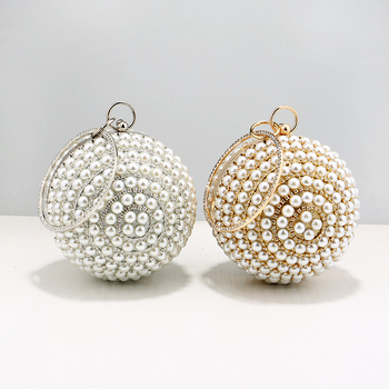 Вечерна чанта цилиндрична форма, с шарка на райета, изкуствена кожа, bucket bag стил, с отваряне с капак