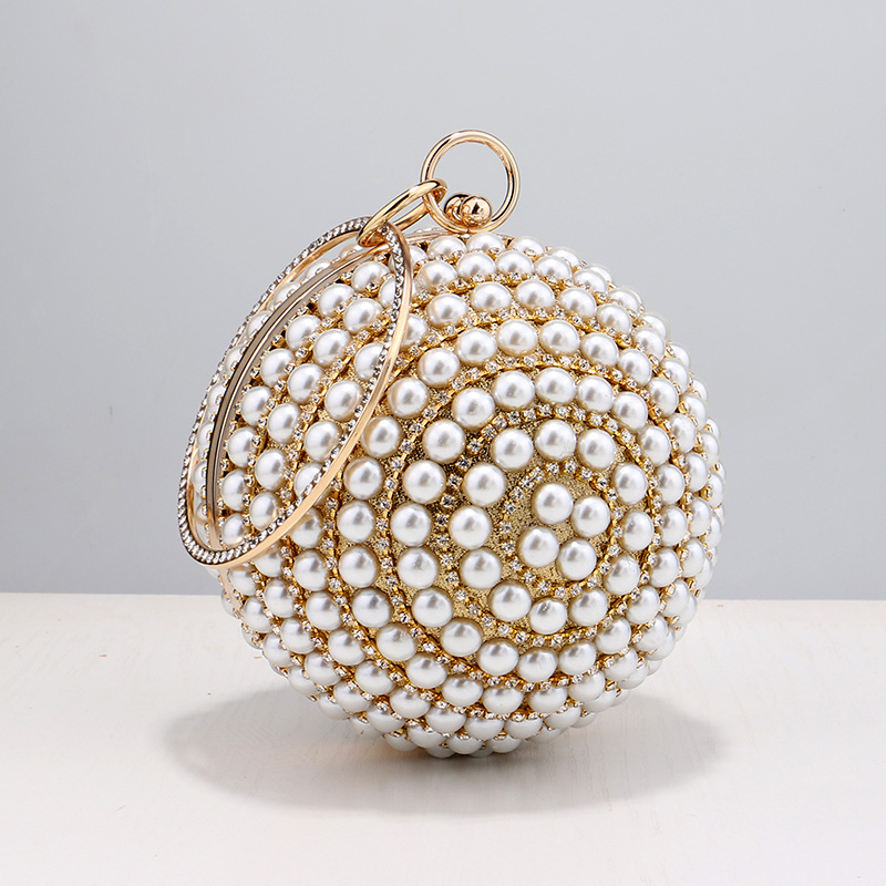 Вечерна чанта цилиндрична форма, с шарка на райета, изкуствена кожа, bucket bag стил, с отваряне с капак