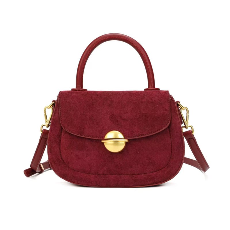 ZATZ sedla torba – PU materijal, jedna naramenica crossbody, gradski minimalistički stil, podstava od velura i PU, unutarnji džep sa zatvaračem