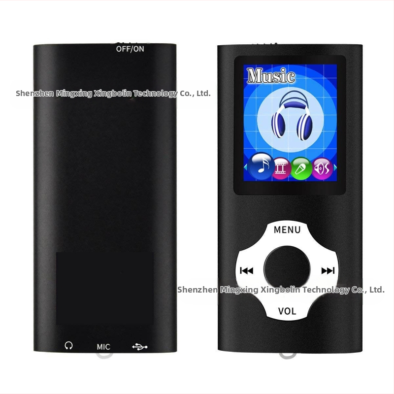 Bolin rhombus MP4 музикален плеър с TFT дисплей, USB 3.0, TF карта поддръжка, батерия 200 mAh, време на възпроизвеждане 8 ч.