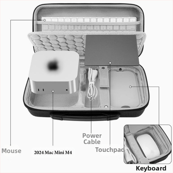 AHD-565 EVA калъф за опаковка на компютърни аксесоари, прес филм и шиене, 8 кг товароносимост