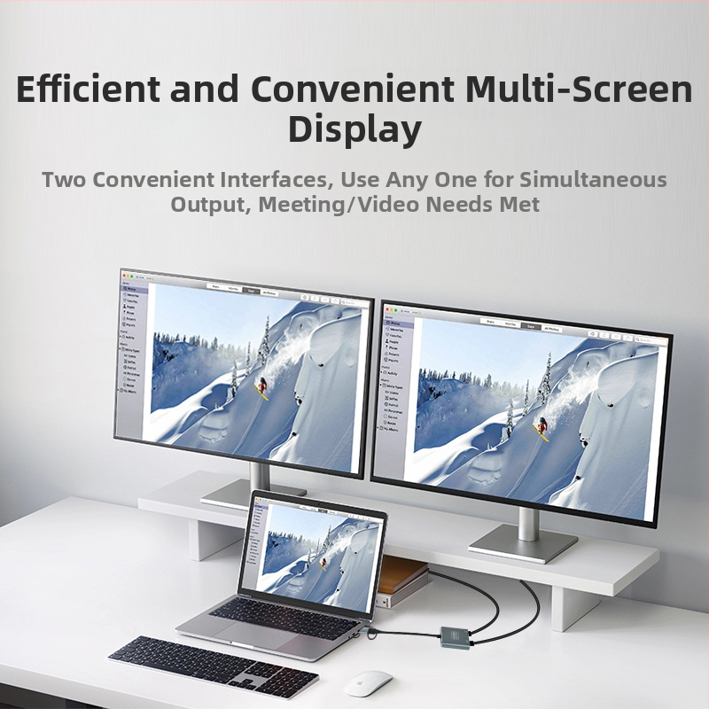 Външна графична карта SLMU104 с три екрана и USB 3.0 интерфейс