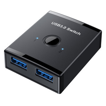 USB 3.0 divvirzienu slēdzis, modeļa T25, datoru perifērijām, printera dalīšana