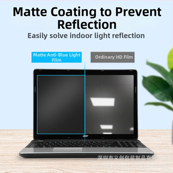 Защитно фолио за поверителност на екран на лаптоп с анти-поверителност и антиотразяване, PET материал, съвместимо с лаптоп екран, 40 g