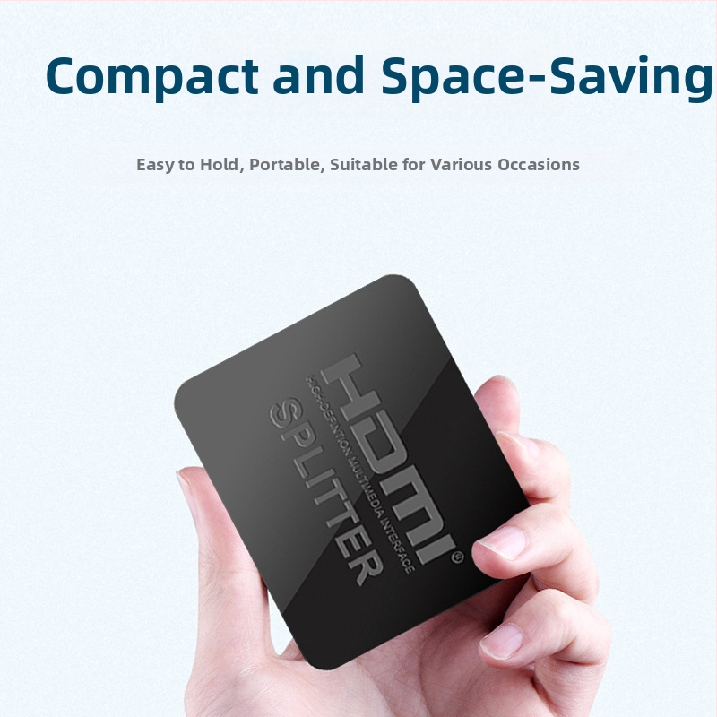 Gerland HDMI разпределител 1x2, 4K 3D, 2 порта, универсален HDMI интерфейс