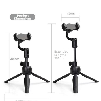 Телефонен държач за настолен трипод – пластмасов, универсален, марка Zhongxinhe, с възможност за персонализация
