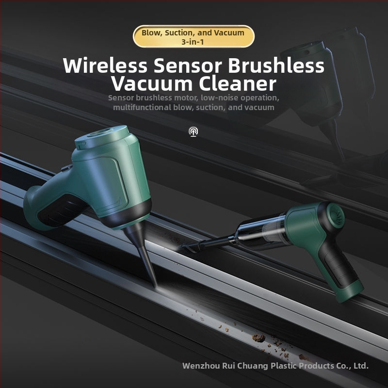 Безжичен вакуум за автомобил и дом, ръчен, 120W, с кутия за прах, двойно използване