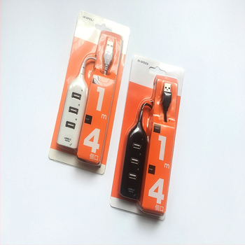 WS USB 2.0 HUB με 4 θύρες και εξωτερική τροφοδοσία