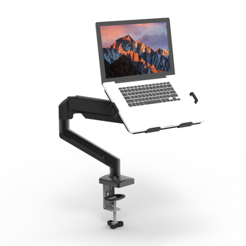 NT2 Лаптоп разширителна поставка, железен корпус, съвместима с монитори 13–32 инча, тегло 1 кг, Табличен тип