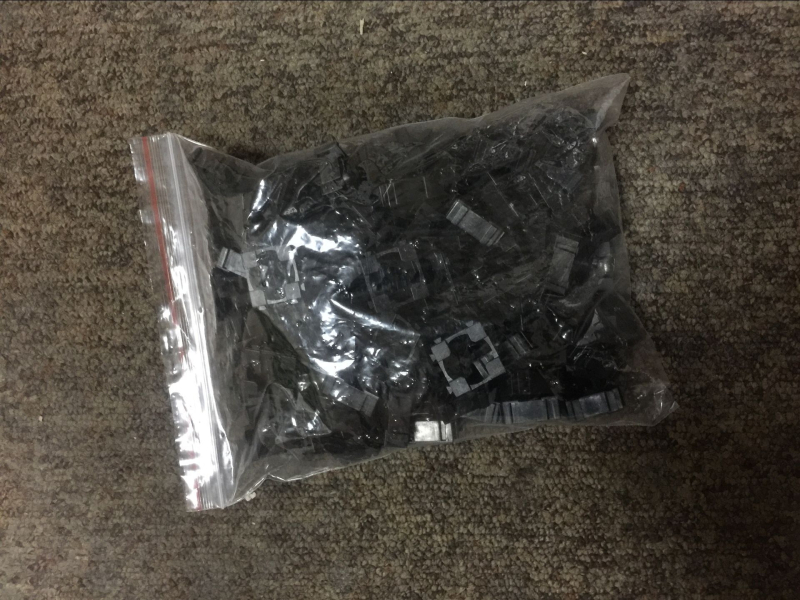 Държач за батерия 18650 – алуминий, едностранен, гъвкав, за батериен пакет на електрически велосипед (100 бр.)