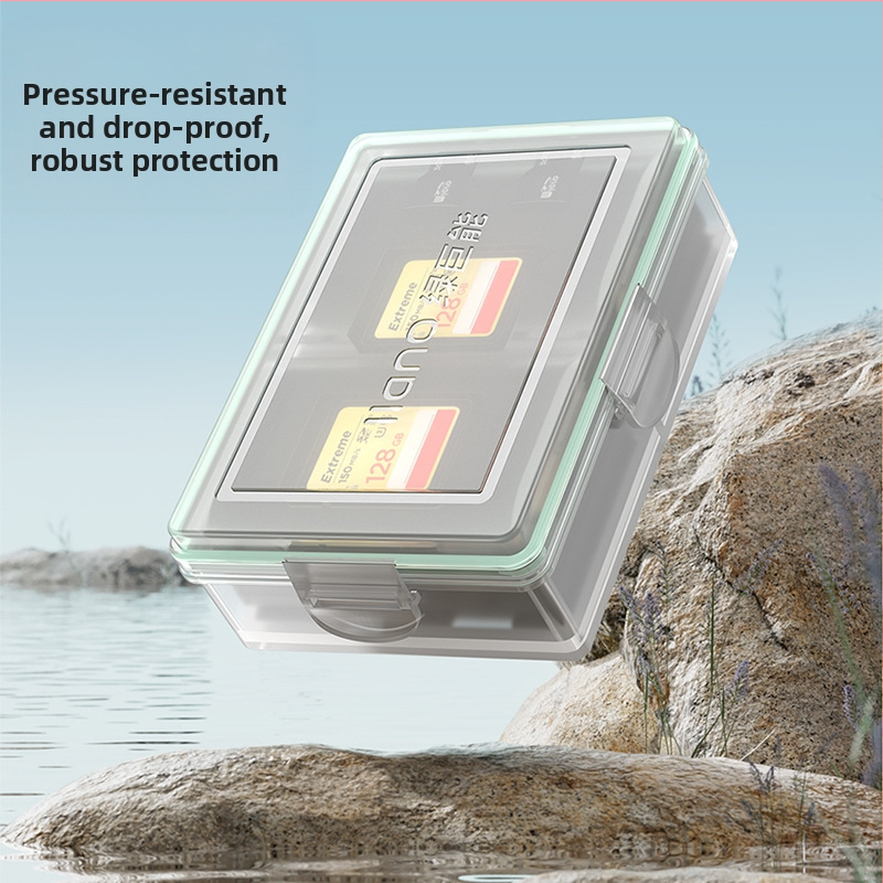 Green Giant Energy LP-E6 кутия за съхранение на батерия за камери, съвместима с R5/R6 и 60D/70D/80D/90D/5D4