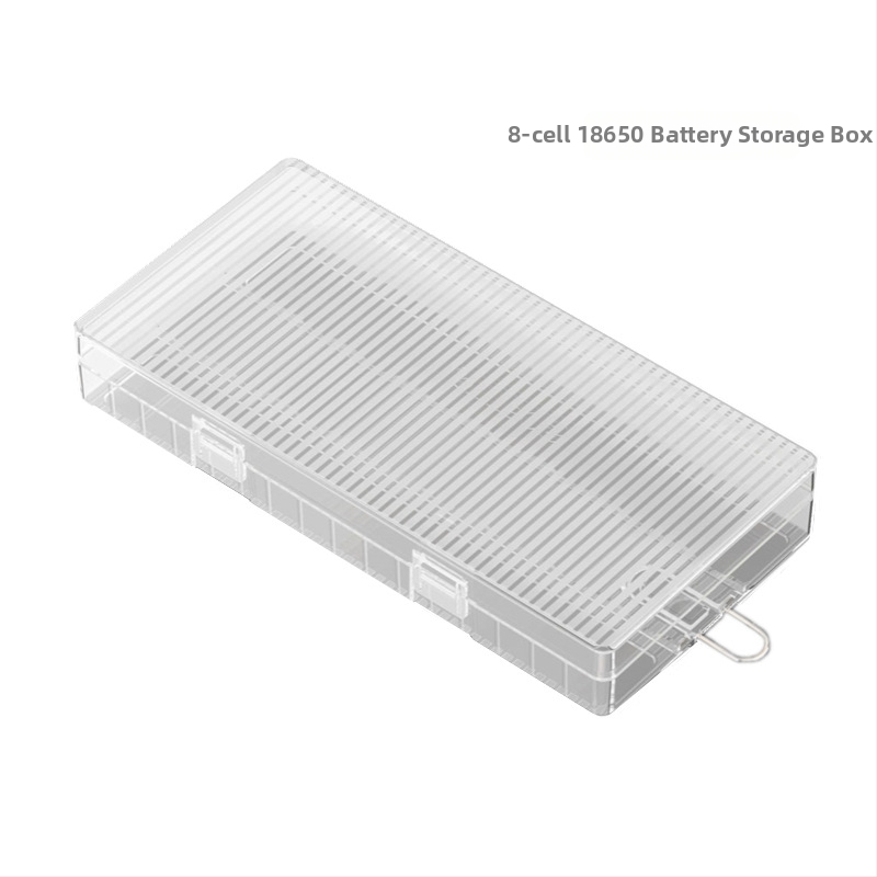 Кутия за батерии 18650, 8-слотова кутия за съхранение, нов материал, марка Yixuan