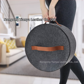 Κιβώτιο αποθήκευσης φελτ με καπάκι, αναδιπλούμενο, προσαρμόσιμη χωρητικότητα και εκτύπωση λογότυπου