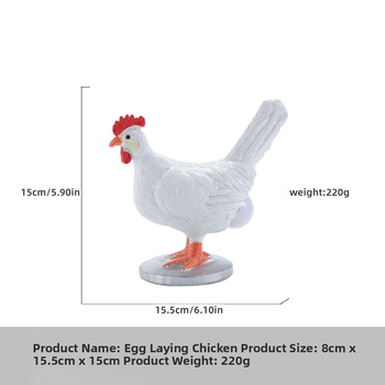 Петел от смола — нощна лампа за домашен декор, декоративна фигура за украса на дома