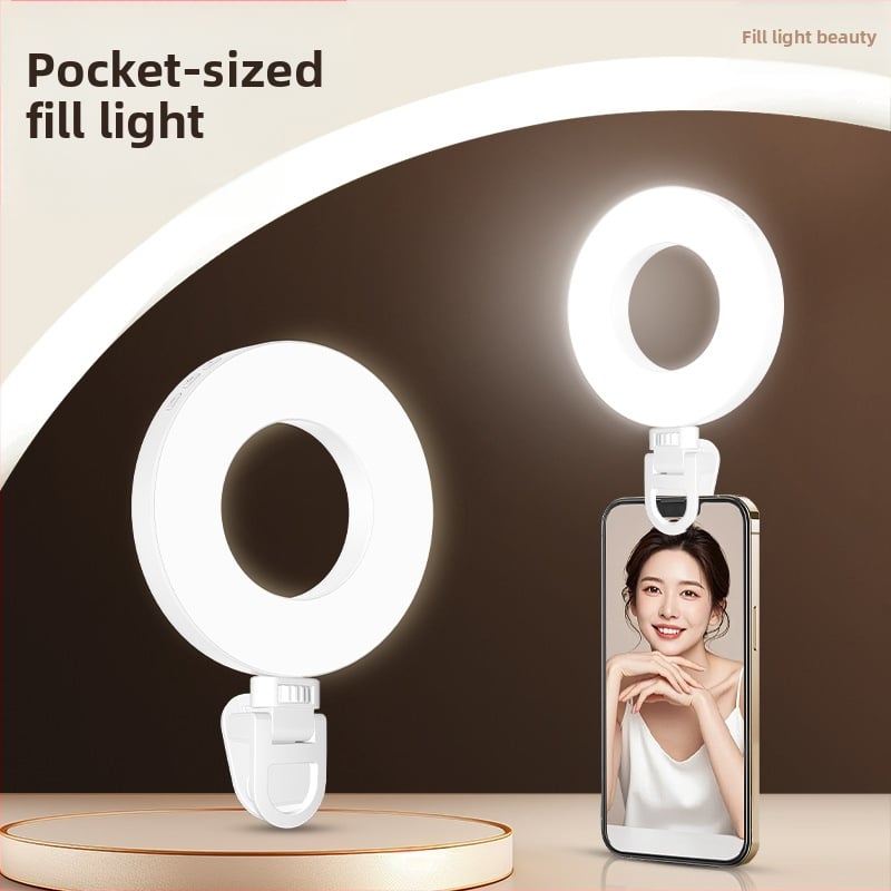 Xj57 LED δαχτυλίδι φως για κινητά και φορητούς υπολογιστές – φορητό φωτιστικό φωτογράφισης, χειρολαβή, 5V1A, κάτω από 10W