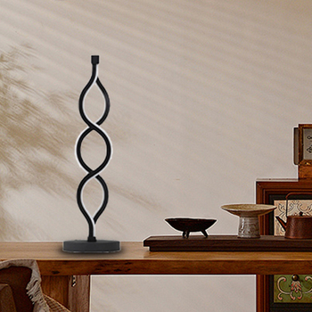 LED λάμπα γραφείου με δημιουργικό σχέδιο, προστασία ματιών και διακοσμητικό νυχτερινό και περιβαλλοντικό φωτισμό· μοντέλο BZTD-045, κατασκευή από τέχνη σιδήρου, τάση ≤36V