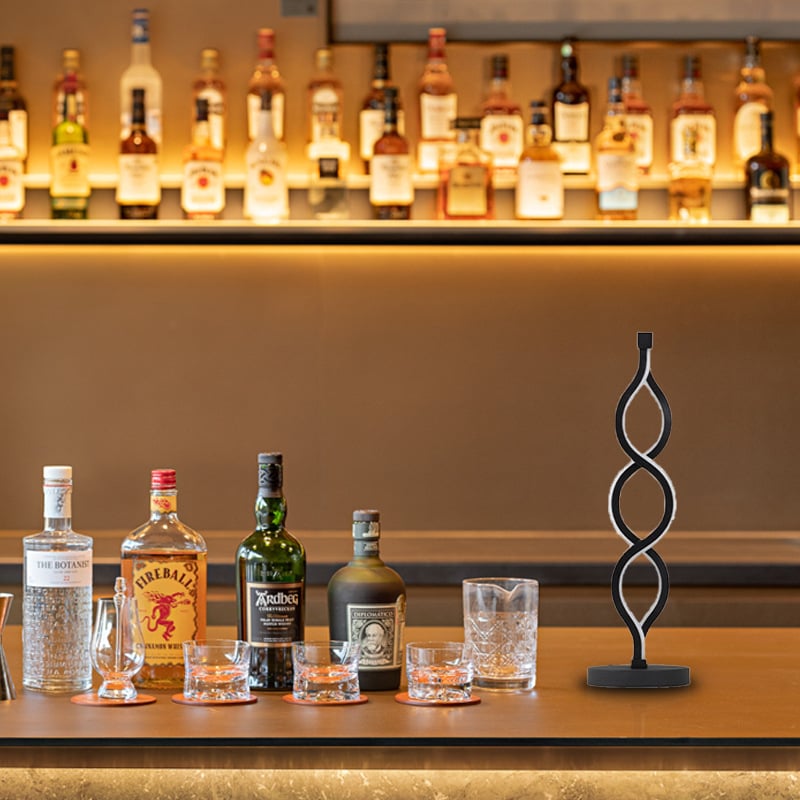 LED λάμπα γραφείου με δημιουργικό σχέδιο, προστασία ματιών και διακοσμητικό νυχτερινό και περιβαλλοντικό φωτισμό· μοντέλο BZTD-045, κατασκευή από τέχνη σιδήρου, τάση ≤36V