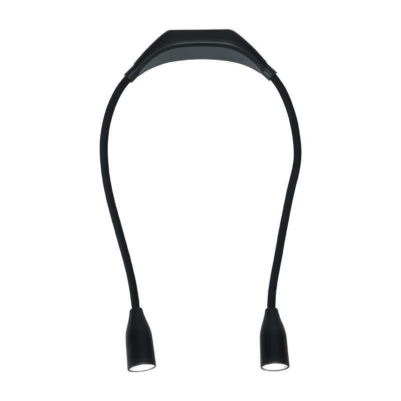 USB csipeszes LED asztali lámpa, 19 LED, 9 fokos fényerő-szabályozás, szemvédelem, intelligens vezérlés