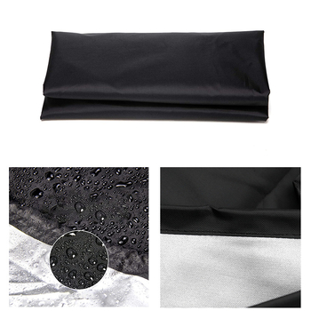 Izplešams grila vāciņš no Oxford auduma ar sudraba pārklājumu, putekļu izturīgs un ūdensizturīgs, ārējai lietošanai, ar šķiedru skeletu