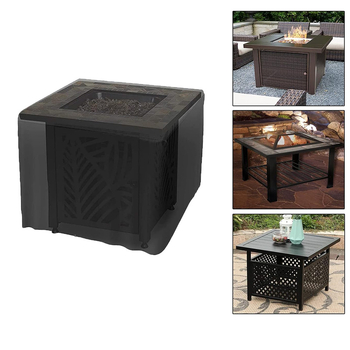 Izplešams grila vāciņš no Oxford auduma ar sudraba pārklājumu, putekļu izturīgs un ūdensizturīgs, ārējai lietošanai, ar šķiedru skeletu