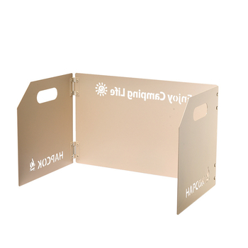 Σόμπα κατασκήνωσης με τριπλό πτυσσόμενο πάνελ, φορητή θερμαντική επιφάνεια, προστασία από τον άνεμο — ανεξάρτητη μάρκα; προέλευση Zhejiang; εργαλεία επιβίωσης