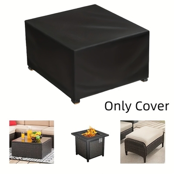 Τετράγωνο Κάλυμμα Πυροστιάς, 210D Oxford Ύφασμα, Προστασία Πυροστιάς, Υπαίθρια Χρήση Κήπου