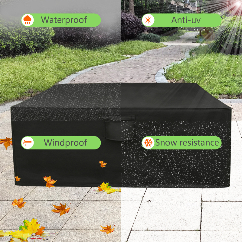 Kültéri bútorvédő Oxford anyagból, Overflowing márka, porvédő/kanapé/klímaberendezés védő, testreszabható.