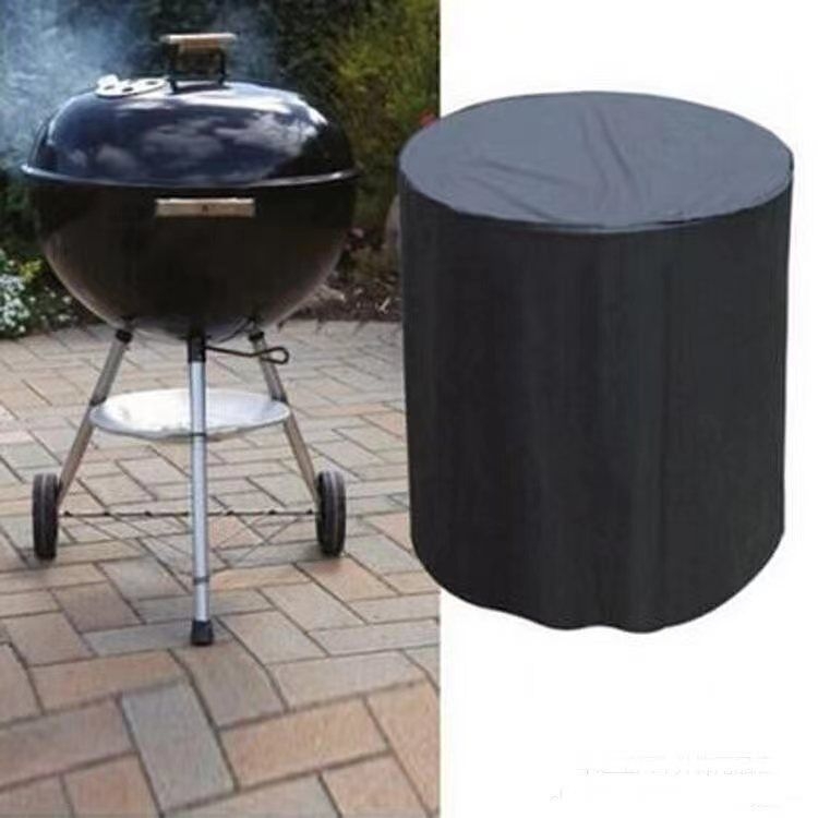 Ārējais ūdensdrošais apvalks apkārt grillam, 210D Oxford audums, ugunskura vāks, putekļu aizsardzība un laikapstākļu izturība