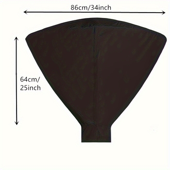 Κάλυμμα εξωτερικού θερμαντήρα αυλής – Meibei, Oxford ύφασμα, μοντέρνο μινιμαλιστικό στιλ, δυνατότητα προσαρμογής