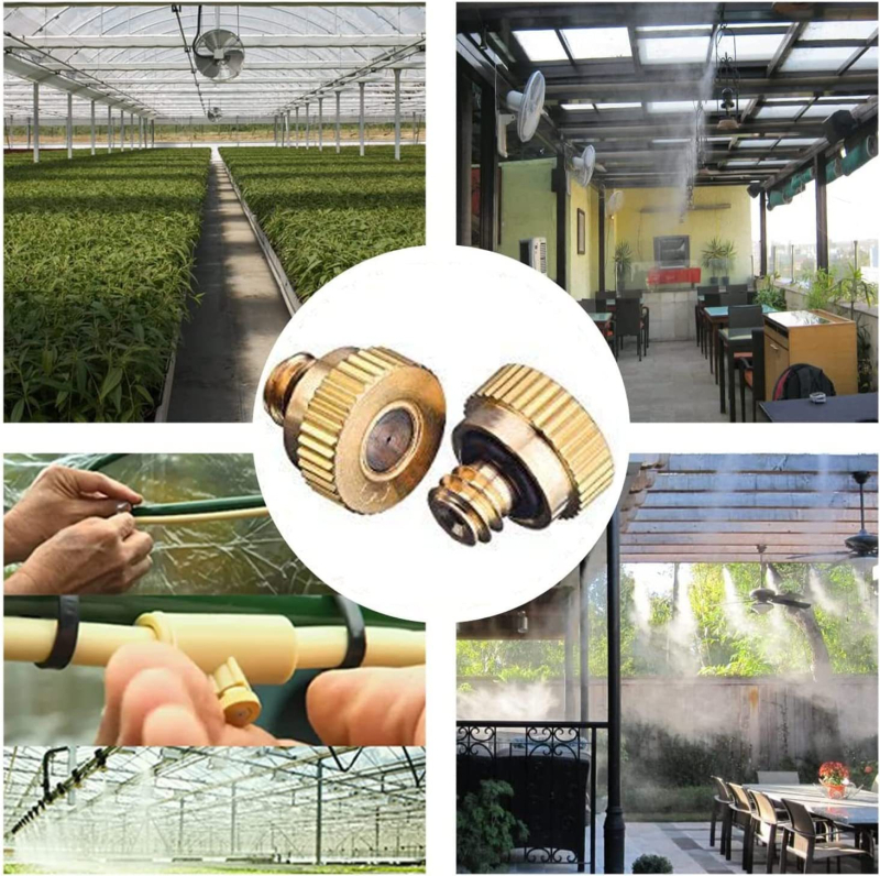 Μπρούντζος σειράς Giclee ψεκαστήρας για εξωτερική ψύξη και υγρασία