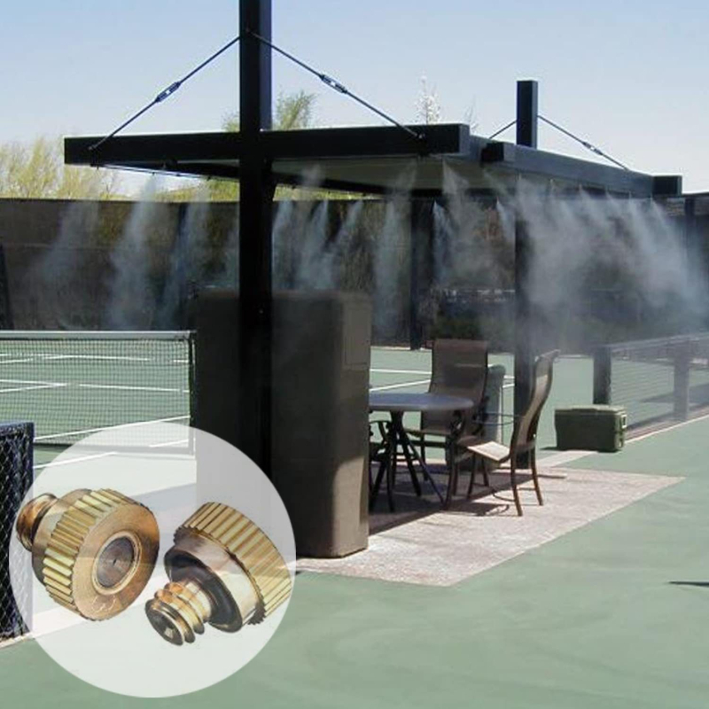 Μπρούντζος σειράς Giclee ψεκαστήρας για εξωτερική ψύξη και υγρασία