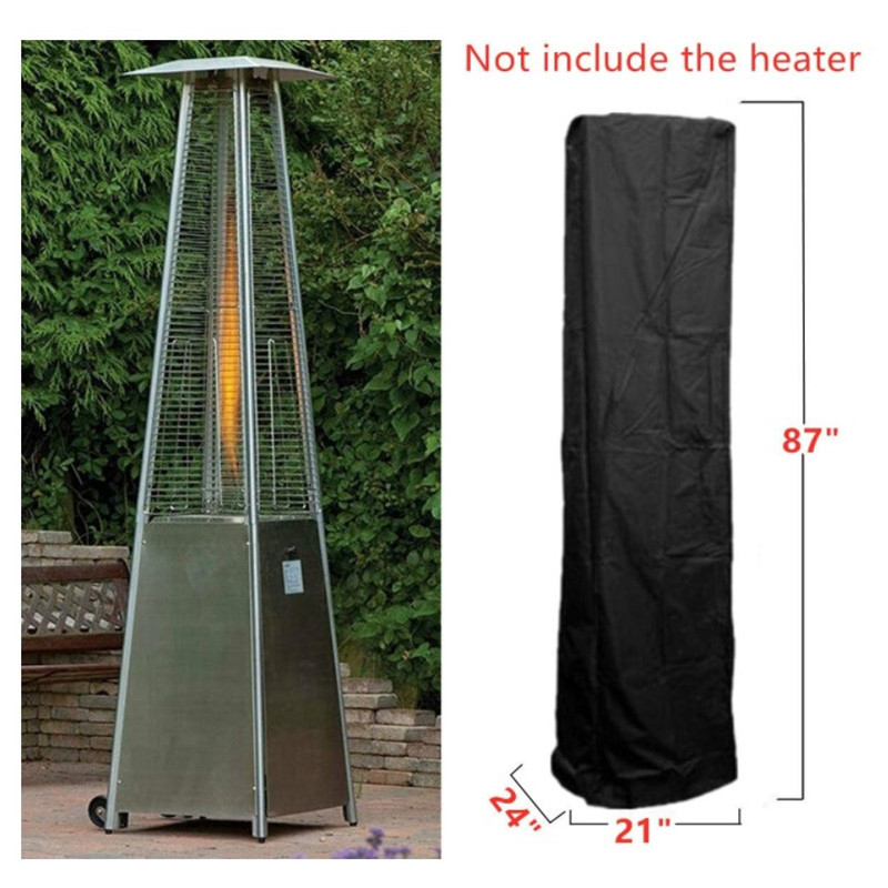 Външна квадратна защитна обвивка за отоплител за тераса - 210D Oxford платно, произход Suzhou, печат на лого, водоустойчива и прахозащита