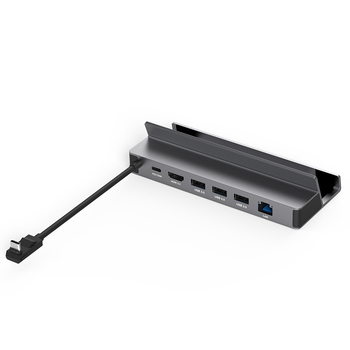 Lan Shuo DS601 Stație Docking Type-C pentru ROG/Steam Deck – 5Gbps, fără alimentare externă