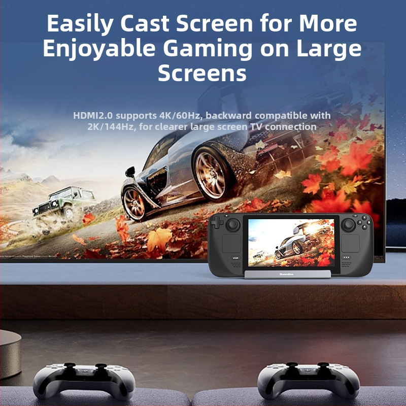 Lan Shuo DS601 Type-C dockingová stanica pre ROG/Steam Deck – 5Gbps, bez vonkajšieho napájania