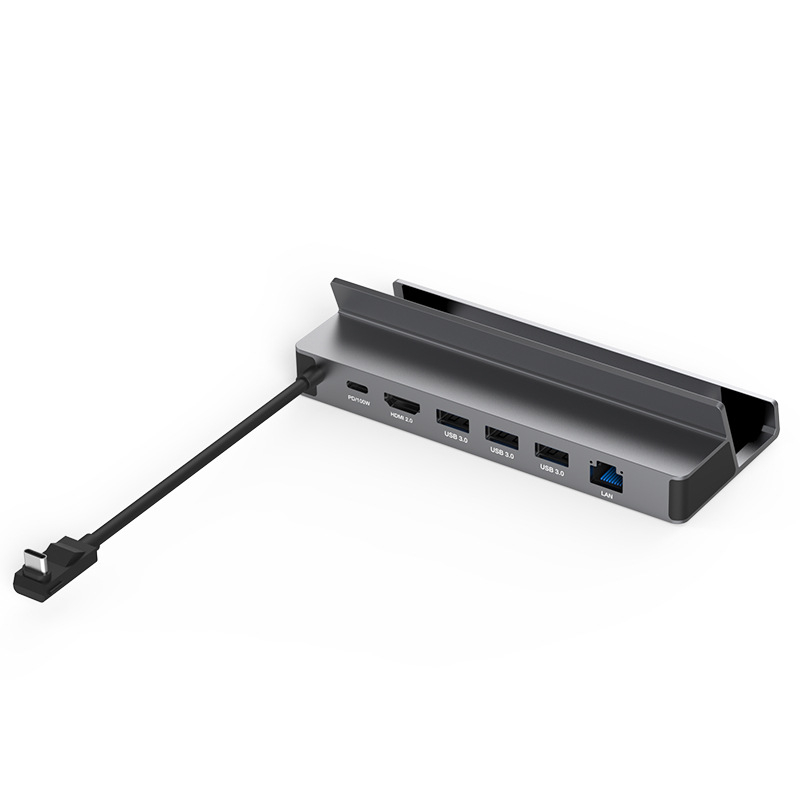 Lan Shuo DS601 Stație Docking Type-C pentru ROG/Steam Deck – 5Gbps, fără alimentare externă