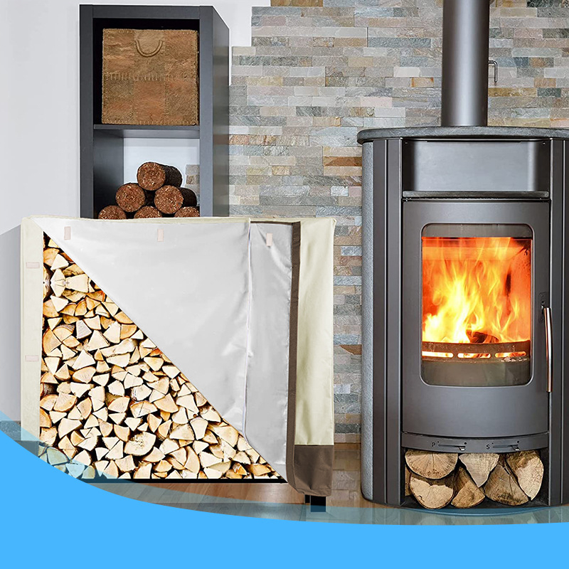 Kültéri fa-lerakat takaró – vízálló, újrafelhasználható, Oxford vászon 210D/420D, testre szabható