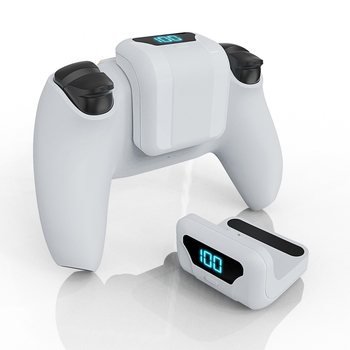 PS5 контролер Back-Clip батерия, 1500mAh Li-ion, модел SHD-2033, преносим външен батериен пакет с цифров дисплей