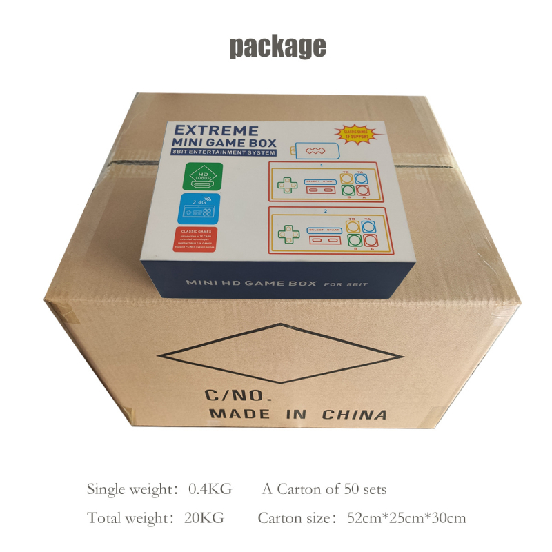 Zi Cheng телевизионна мини игрова конзола, модел Y-1u/818, операционна система 8BIT, 256MB памет, HDMI интерфейс