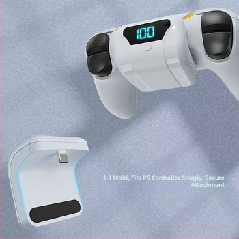 PS5 Elite Baterija užpakaliniam klipui valdikliui – USB-C/5V Sąsaja, Modelis SND-2033-1, Išvestis: 3, Įkrovos srovė: 700 mA