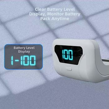 PS5 Elite Baterija užpakaliniam klipui valdikliui – USB-C/5V Sąsaja, Modelis SND-2033-1, Išvestis: 3, Įkrovos srovė: 700 mA