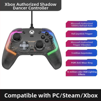 GameSir K1 ενσύρματο χειριστήριο παιχνιδιών για Xbox, USB, δόνηση και αισθητήρα κίνησης, συμβατό με Xbox 360 και PC