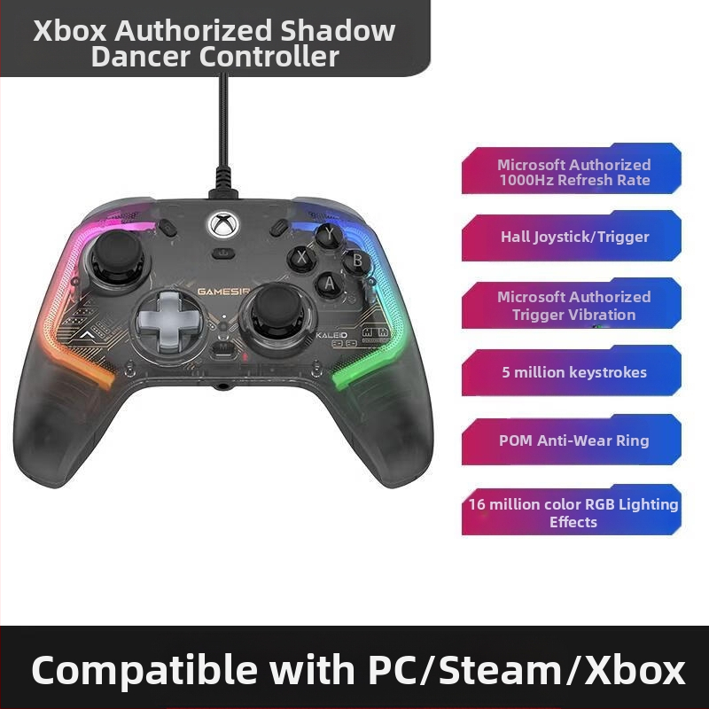 GameSir K1 ενσύρματο χειριστήριο παιχνιδιών για Xbox, USB, δόνηση και αισθητήρα κίνησης, συμβατό με Xbox 360 και PC