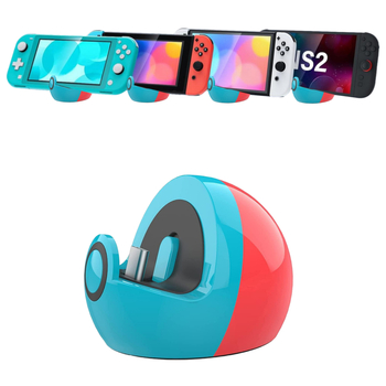 Încărcător docking pentru Nintendo Switch pentru familia Switch (Switch, Switch Lite, OLED) cu interfață USB-C, intrare 5V/9V, ieșire 5V 1.2A