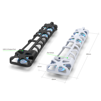 PS5 Slim οπίσθιος Blu-ray ανεμιστήρας ψύξης TP5-3538, USB, ABS περίβλημα, συσκευασία: 1 τεμάχιο