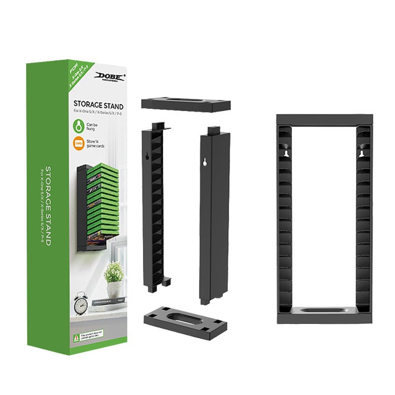 Държач за игрови дискове за Xbox Series и PS5, стенен монтаж, ABS материал, модел XBOX-TYX-0659